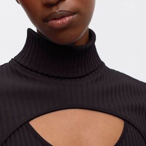 Kotn black turtleneck shrug